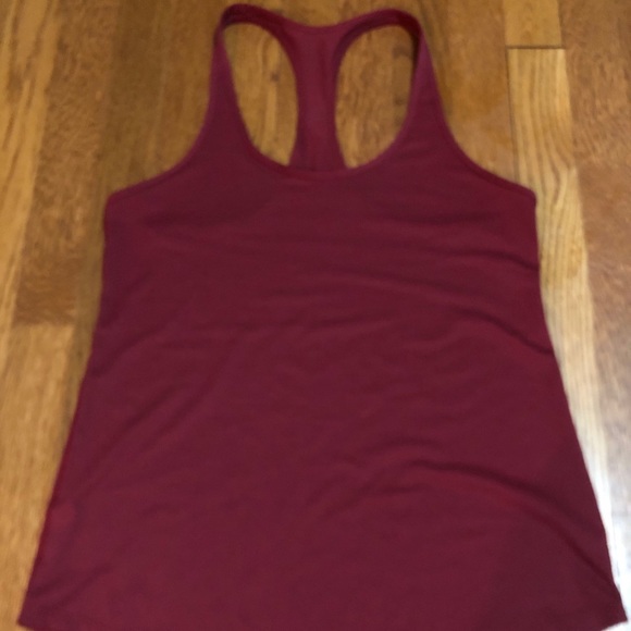 Lululemon Racerback tank burgundy size 6 - Picture 2 of 5